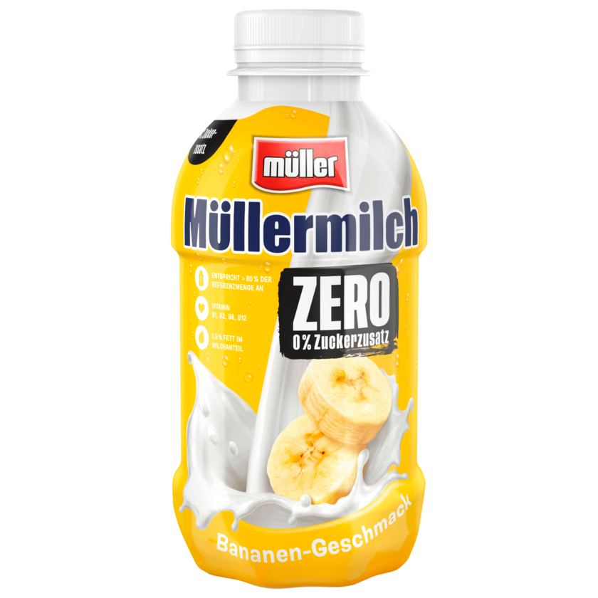 Müller Müllermilch Banane Zero 400ml